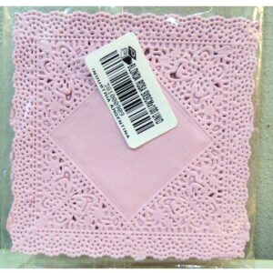 BLONDA CUADRADA 9X9CM X100 ROSA