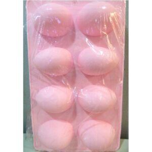 MOLDE SILICONA HUEVO 8 MITADES