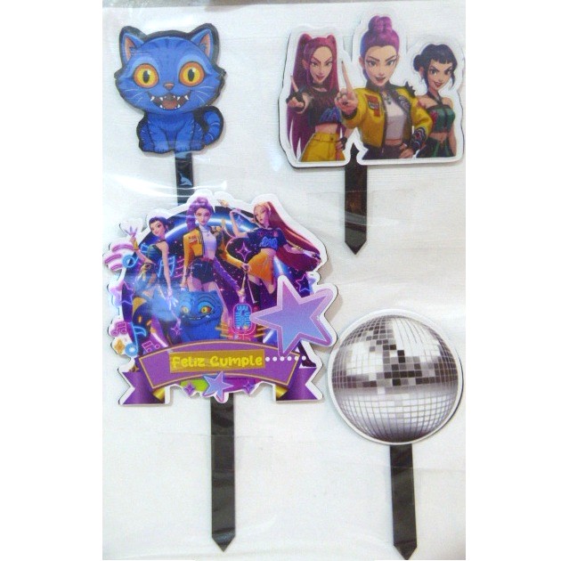 ADORNO PINCHE KIT GUERRERAS KPOP