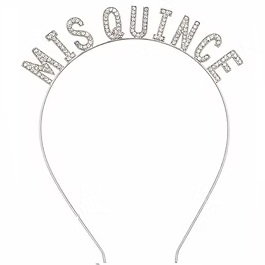 VINCHA METAL CON STRASS MIS QUINCE