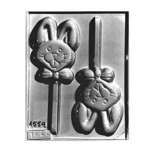 PLACA CHUPETIN CARA CONEJO