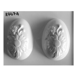 PLACA HUEVO FANTASIA FLORES