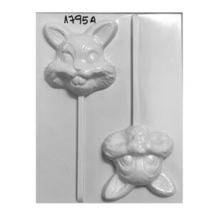 PLACA CHUPETIN CABEZA CONEJO