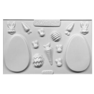 PLACA HUEVO CHATO X2 CON FORMITAS