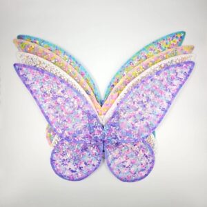 ALAS MARIPOSA LENTEJUELAS