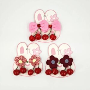 COLITAS PARA PELO X2 CEREZAS