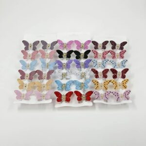 BROCHE PARA EL PELO MARIPOSA X12