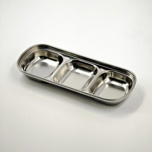 BANDEJA COPETINERA METAL 20X8 CM