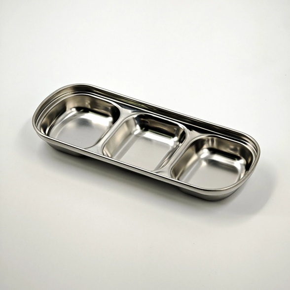 BANDEJA COPETINERA METAL 20X8 CM