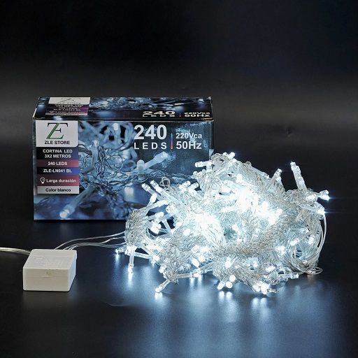 CORTINA LED 3MT X 2MT FRIA