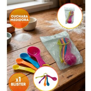 CUCHARAS MEDIDORAS CHICAS X5