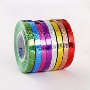 CINTA RIBBON 10U X 10MT HOLOGRAFICA