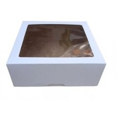 CAJA DESAYUNO BLANCA CON VISOR 17 X 26 X 8 CM