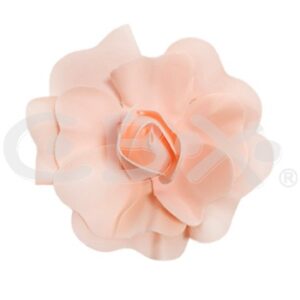 FLOR GOMA EVA 20CM SALMON