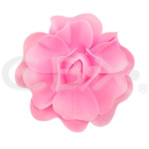 FLOR GOMA EVA 20CM ROSA