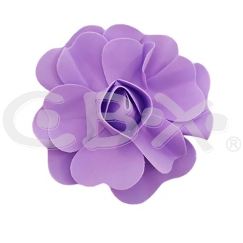 FLOR GOMA EVA 20CM LILA