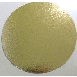 DISCO LAMINADO 20CM ORO
