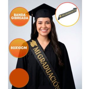 BANDA EGRESADO MI GRADUACION GIBRE NEGRA