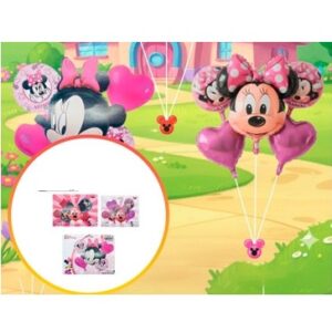 SET 5 GLOBOS MINNIE