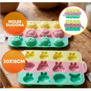 MOLDE SILICONA LABUBU CARITAS