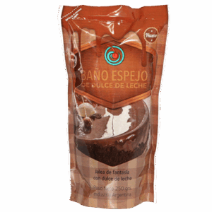 BAÑO ESPEJO BRILLOSO DULCE DE LECHE X 250G