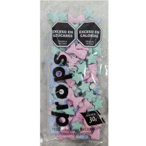 SPRINKLES COMESTIBLES X 30GR MIX SIRENA