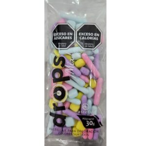 SPRINKLES COMESTIBLES X 30GR MIX FORMAS PASTEL
