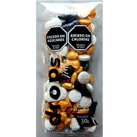 SPRINKLES COMESTIBLES X 30GR MIX FUTBOL