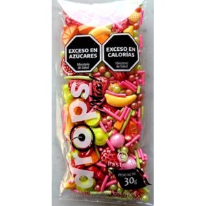 SPRINKLES COMESTIBLES X 30GR MIX FRUTAS