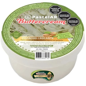 CREMA BUTTERCREAM X 360G PISTACHO