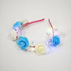 VINCHA CON LUZ ROSAS ARGENTINA