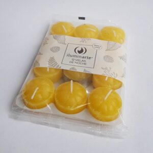 VELA NOCHE X12 AMARILLA