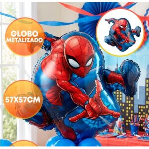 GLOBO FOIL SILUETA 57CM HOMBRE ARAÑA / SPIDERMAN
