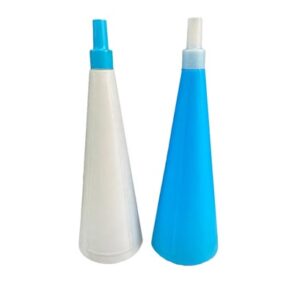 CORNETON P/CANCHA X 1 CELESTE Y BLANCO