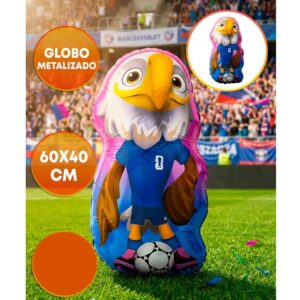 GLOBO FOIL SILUETA 60CM MASCOTA MUNDIAL AGUILA