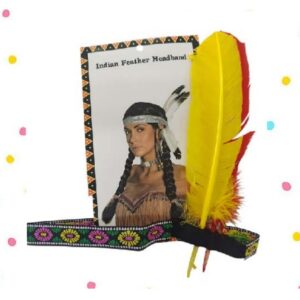 VINCHA INDIO 2 PLUMAS 27CM