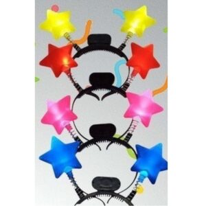 VINCHA CON LUZ ESTRELLA LUZ BLANCA