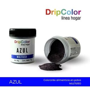 COLORANTE EN POLVO HOGAR DRIPCOLOR AZUL