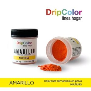 COLORANTE EN POLVO HOGAR DRIPCOLOR AMARILLO