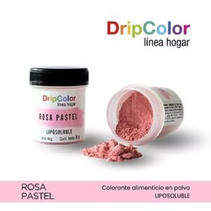 COLORANTE EN POLVO HOGAR DRIPCOLOR ROSA PASTEL