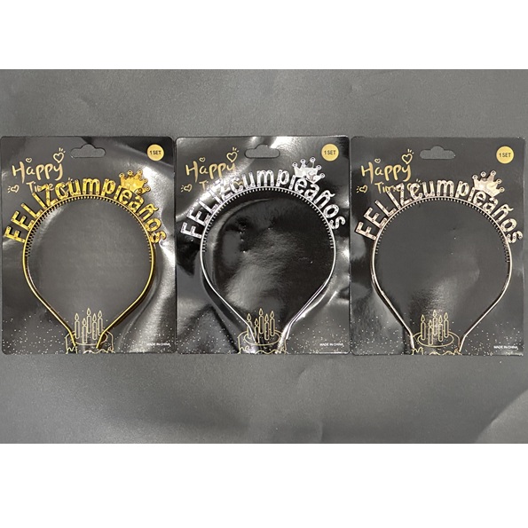 VINCHA FELIZ CUMPLEAÑOS