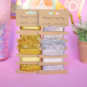 SET HILOS X6 ORO / PLATA