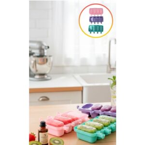 MOLDE SILICONA PALETA DE HELADO CHICA X4