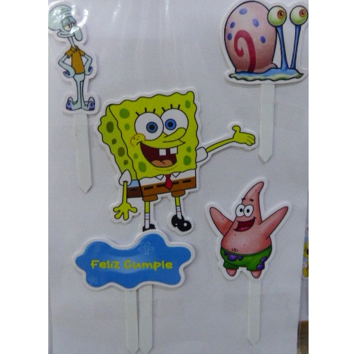 ADORNO PINCHE KIT BOB ESPONJA