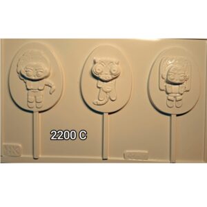 PLACA PALETA GUERRERAS KPOP X3