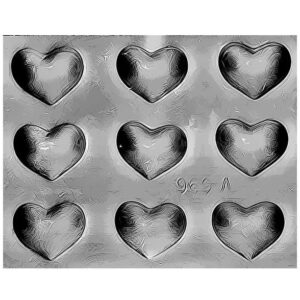 PLACA BOMBONES CORAZON X9