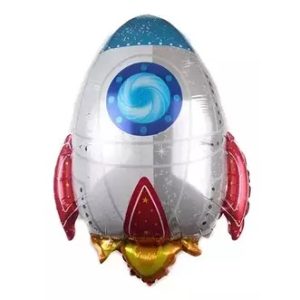 GLOBO FOIL SILUETA 18P COHETE