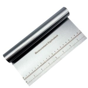 ESPATULA SCRAPER INOXIDABLE CON REGLA 15CM