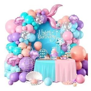 SET DE GLOBOS GRANDE SIRENA
