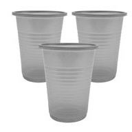 VASO 180 COLOR X50 PLATA